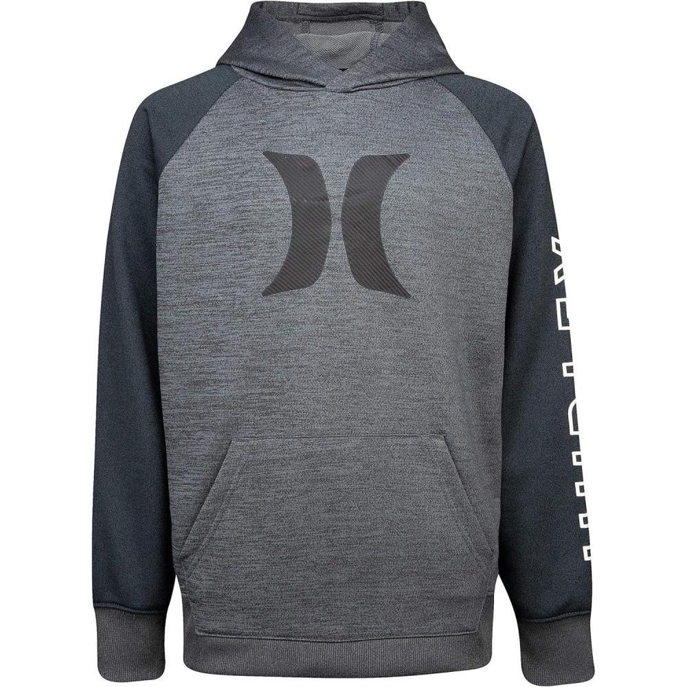 image:imageHurley boys Solar Pullover HoodieDark Grey HeatherSolar