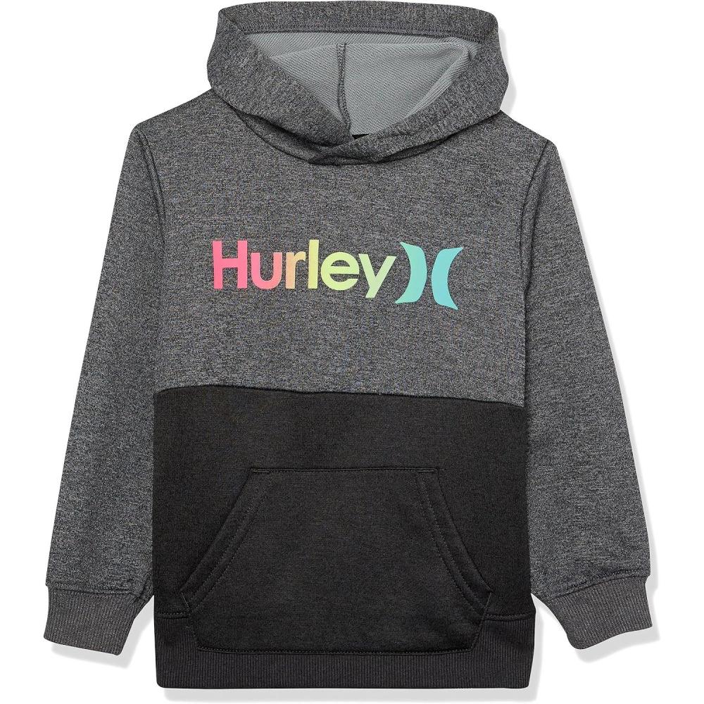 image:imageHurley boys Solar Pullover HoodieGrey Heather