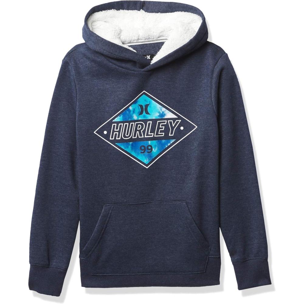 image:imageHurley boys Solar Pullover HoodieObsidian HeatherTie Dye
