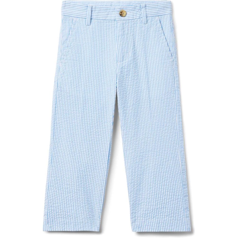 image:imageJanie and Jack Boys Seersucker Dress Pant ToddlerLittle Big KidsBlue