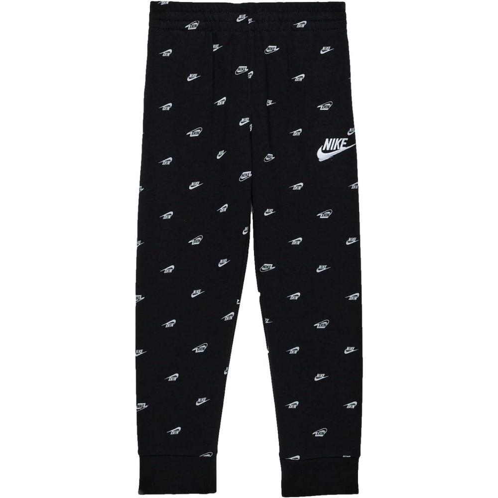 image:imageNike Boys NSW Club All Over Print SSNL Pants ToddlerLittle KidsBlack