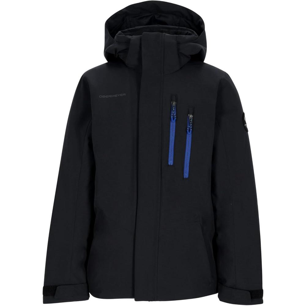 image:imageObermeyer boys Gents Jacket Little KidBig KidBlack