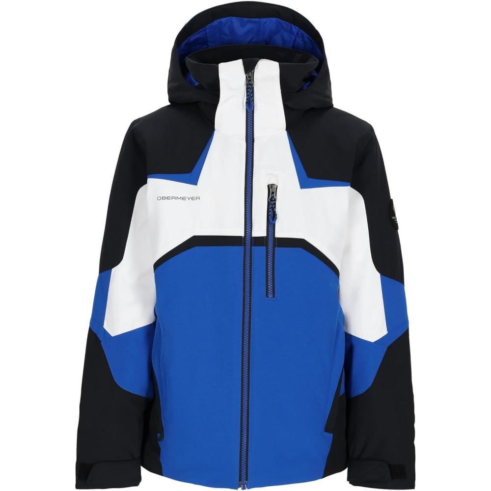 image:imageObermeyer boys Mach 15 Jacket Little KidBig KidSummit Blue