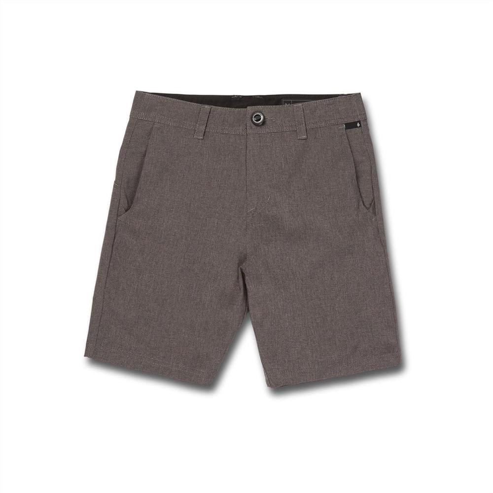 image:imageVolcom Boys Frickin Cross Shred Hybrid Stretch Chino Short Big Boys ampamp Little Boys SizesCharcoal Heather