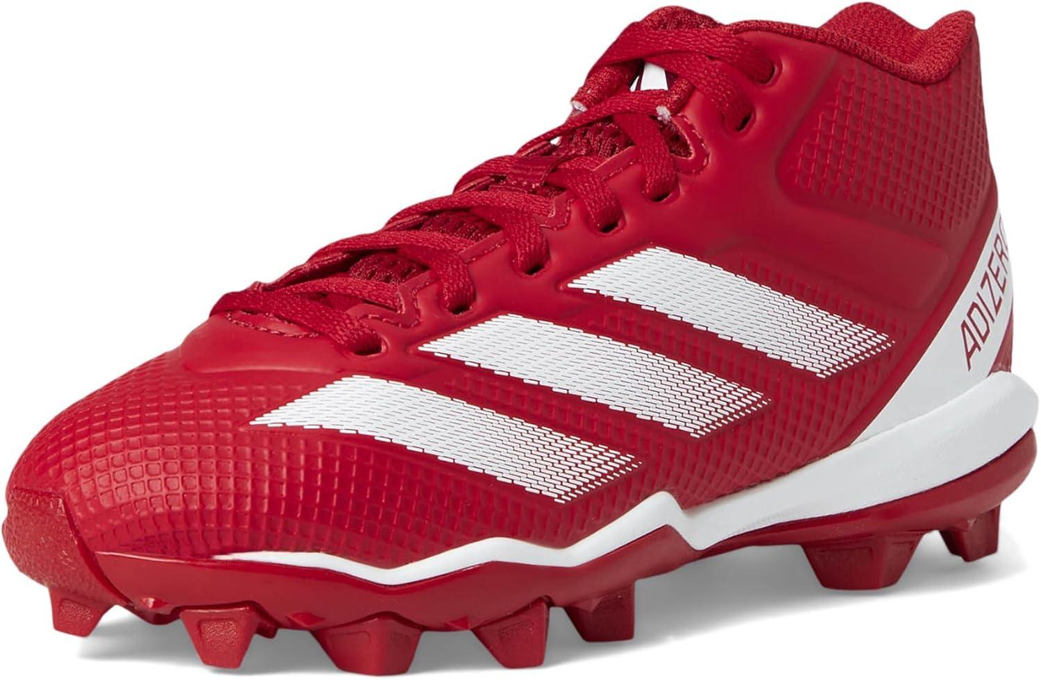 image:imageAdidas UnisexChild Adizero Impact2 Molded American FootballTeam Power RedWhiteTeam Power Red