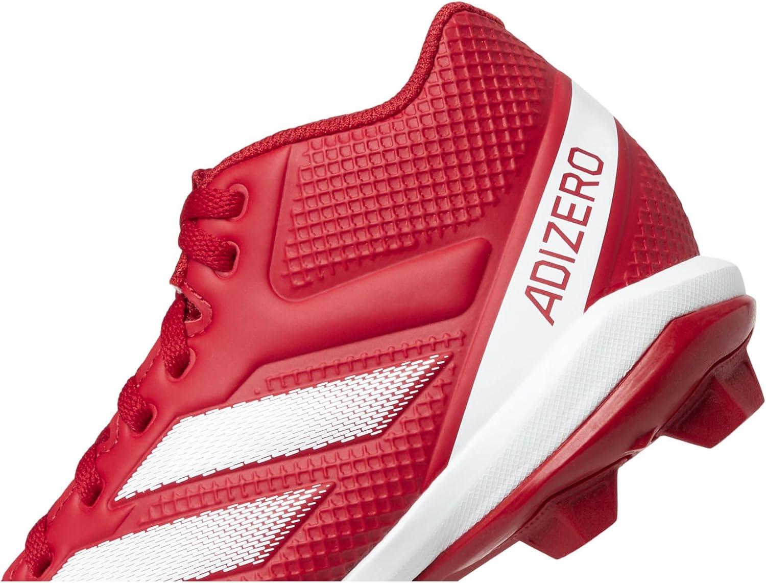 image:imageAdidas UnisexChild Adizero Impact2 Molded American FootballTeam Power RedWhiteTeam Power Red