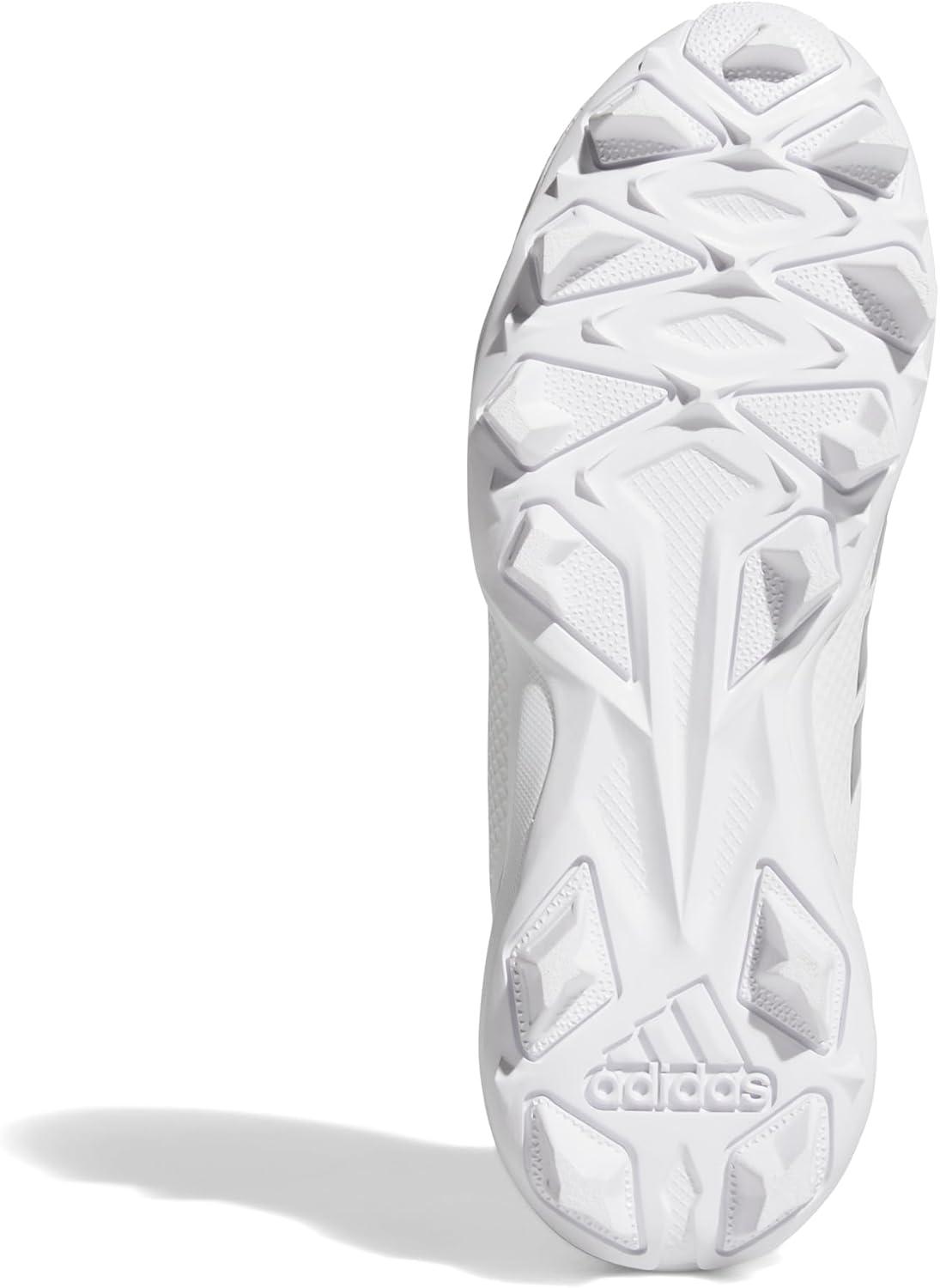 image:imageAdidas UnisexChild Adizero Impact2 Molded American FootballWhiteSilver MetallicWhite