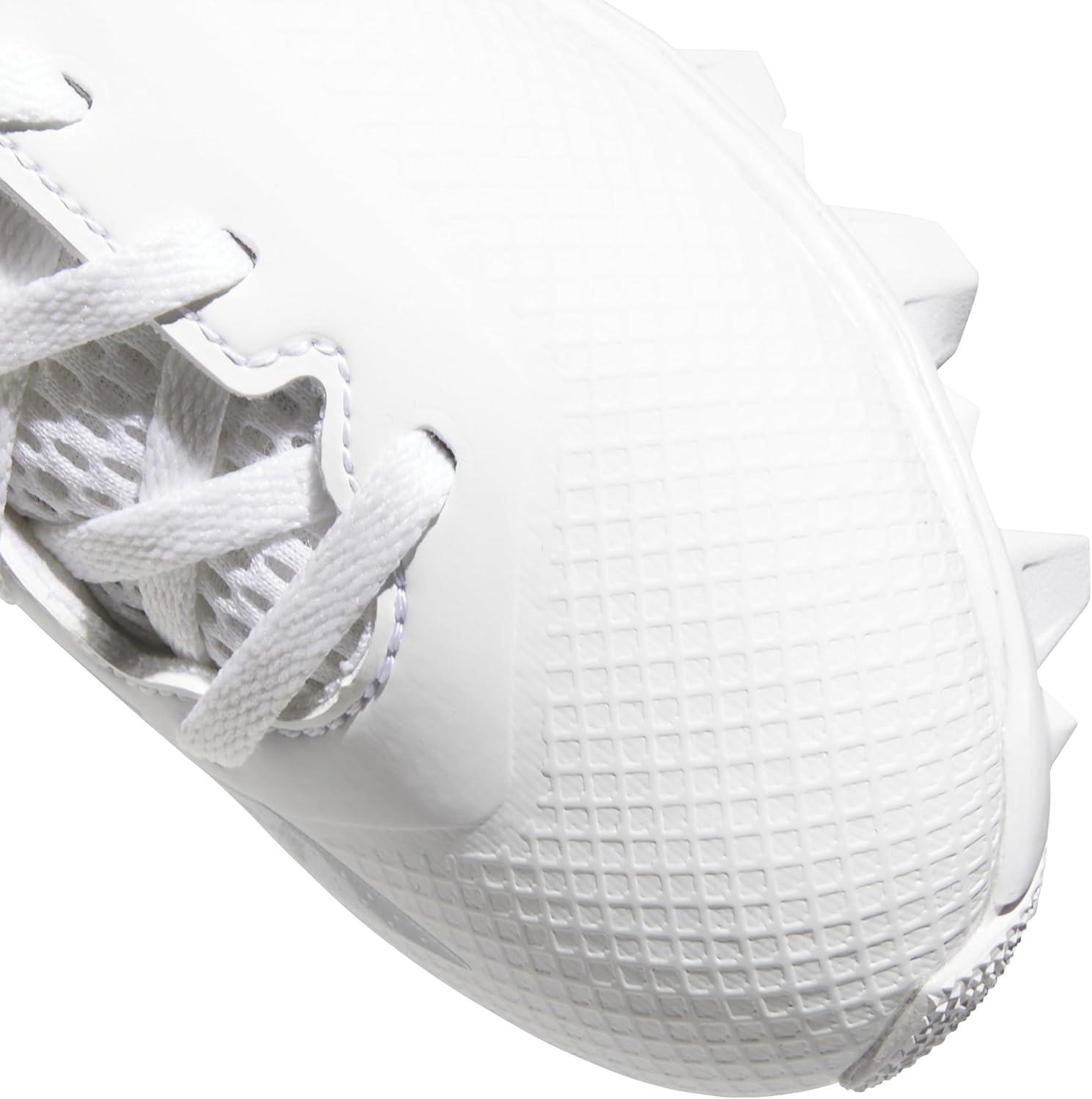 image:imageAdidas UnisexChild Adizero Impact2 Molded American FootballWhiteSilver MetallicWhite