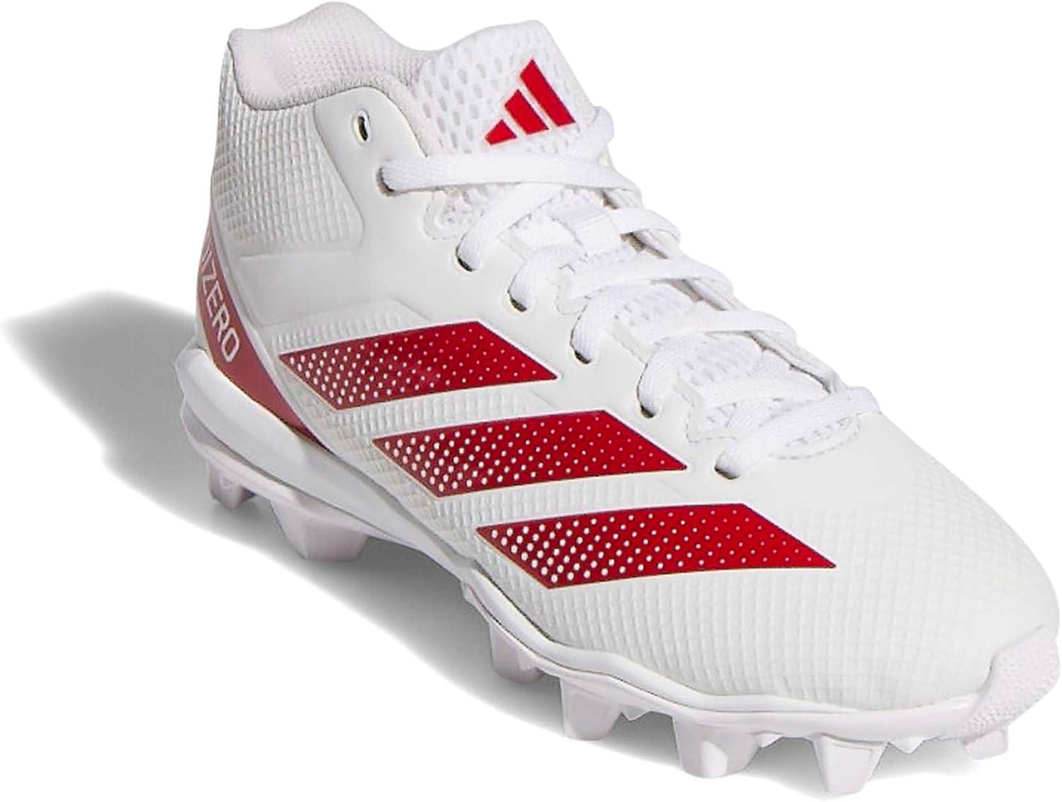 image:imageAdidas UnisexChild Adizero Impact2 Molded American FootballWhiteTeam Power Red