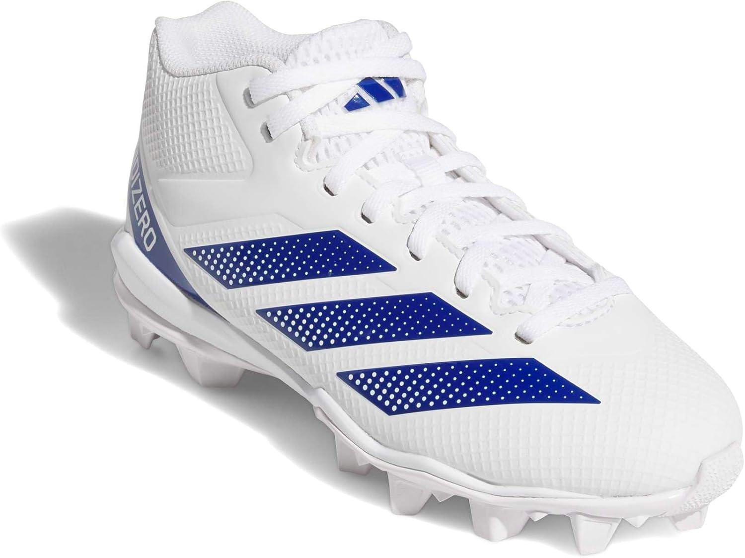 image:imageAdidas UnisexChild Adizero Impact2 Molded American FootballWhiteTeam Royal Blue