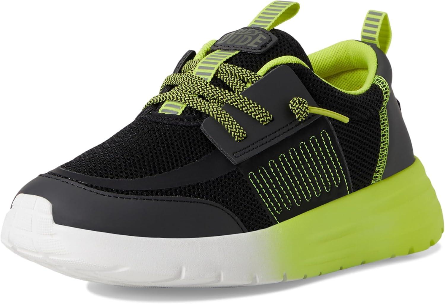 image:imageHey Dude Boys Sirocco Play Varsity Little KidBig KidBlackLime Punch