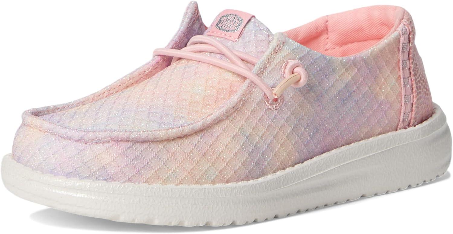 image:imageHey Dude Girls Wendy Iridescent Leo Little KidBig KidCoral PinkMulti