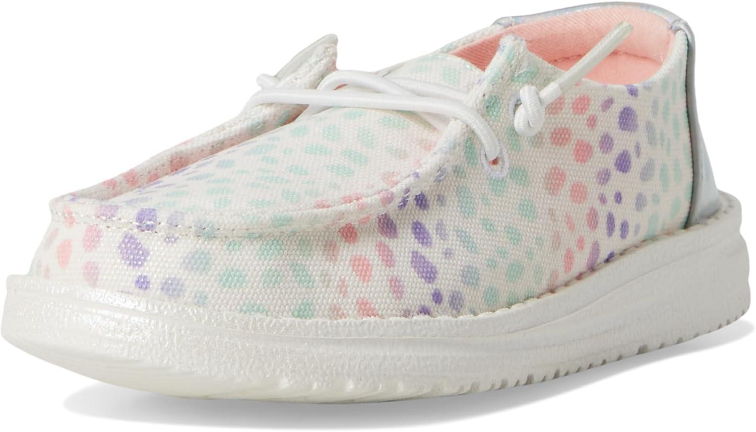 image:imageHey Dude Girls Wendy Iridescent Leo Little KidBig KidWhiteMulti