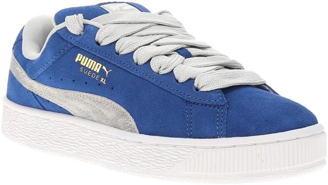 image:imagePuma UnisexChild Suede XL Big KidCobalt Glazecool Light Graypuma White