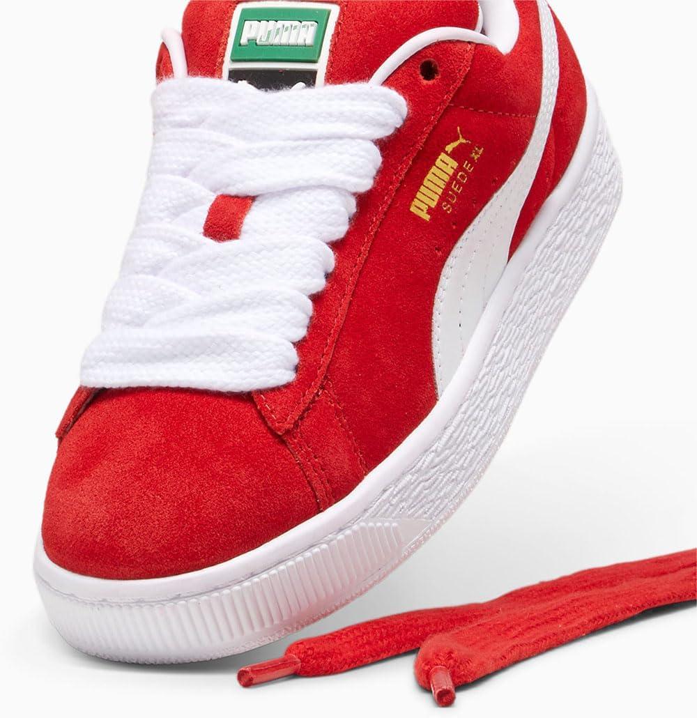 image:imagePuma UnisexChild Suede XL Big KidFor All Time RedPuma White