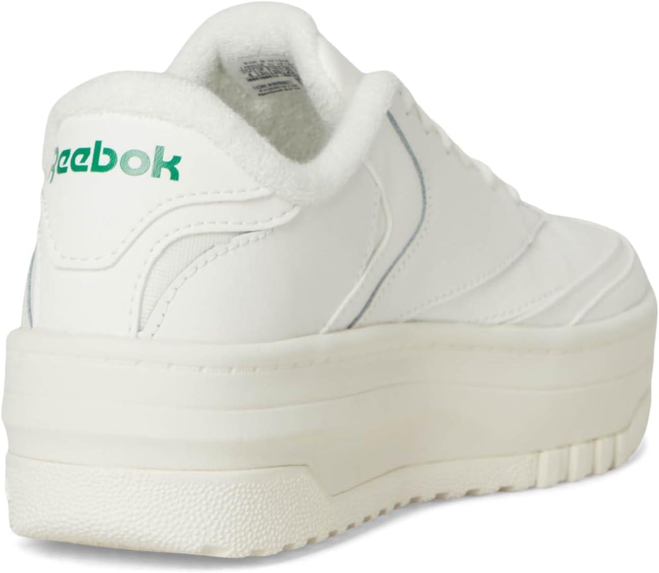 image:imageReebok Womens Club C Extra Big Kid ChalkChalkGlen Green 55 Medium