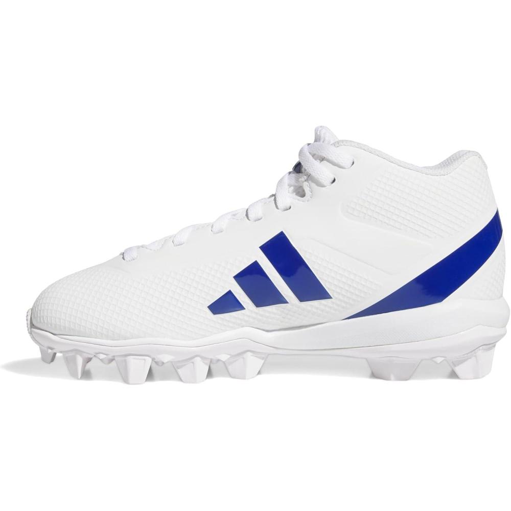 image:imageAdidas UnisexChild Adizero Impact2 Molded American FootballWhiteTeam Royal Blue