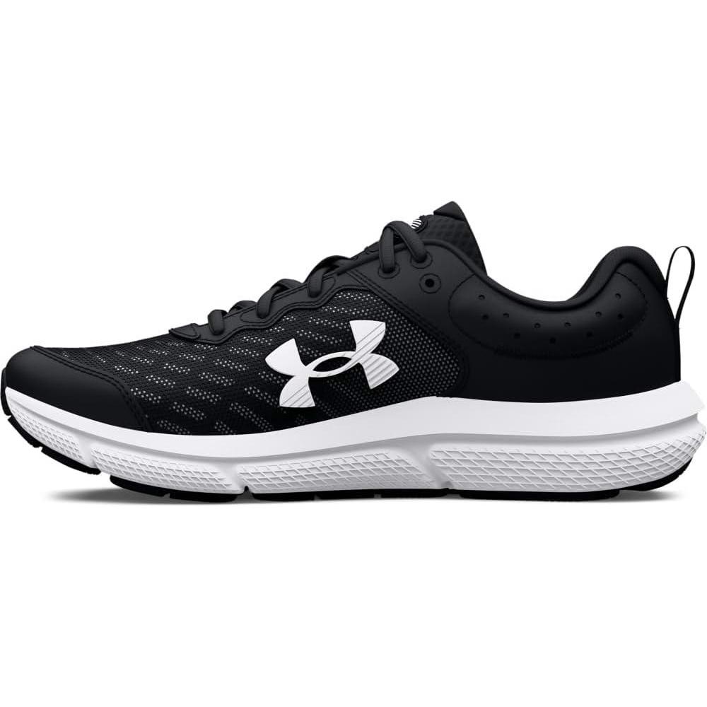 image:imageUnder Armour Boys Grade School Assert 10 Athletic Shoes001 BlackWhiteWhite