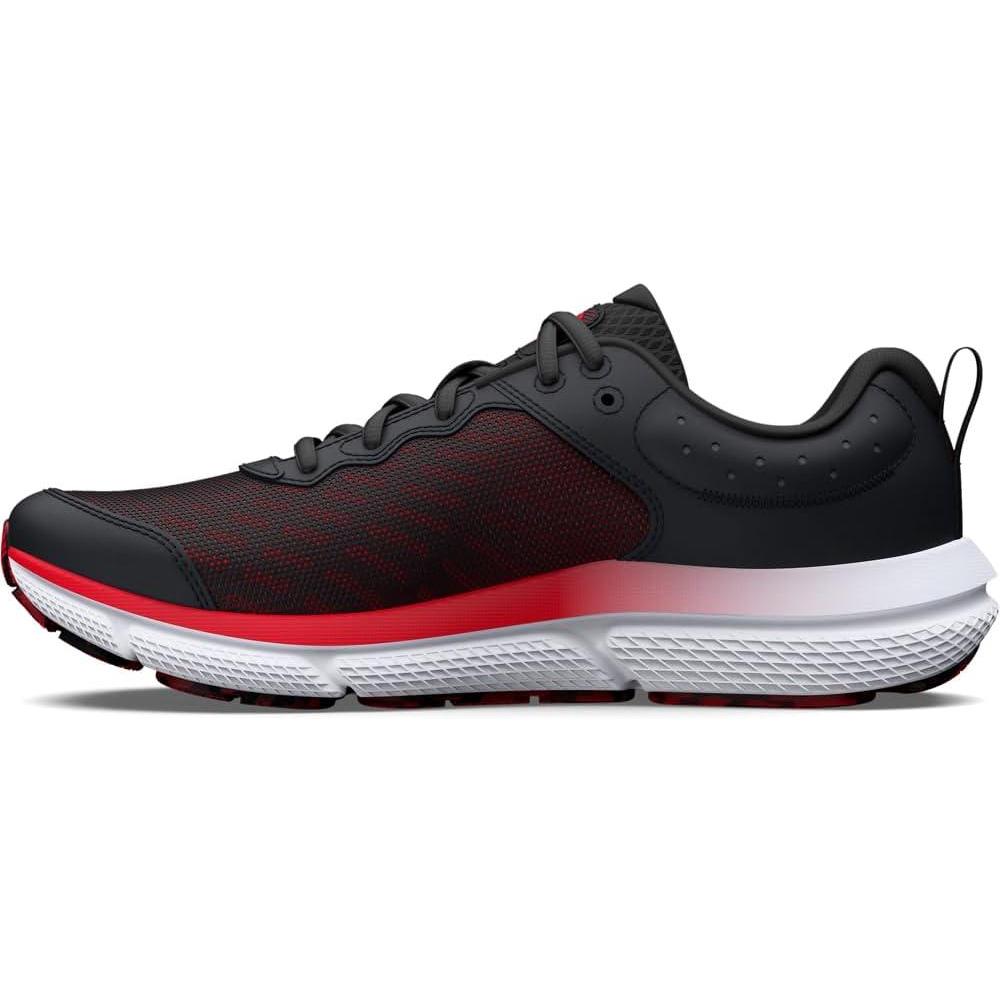 image:imageUnder Armour Boys Grade School Assert 10 Athletic Shoes003 BlackDeep RedRed