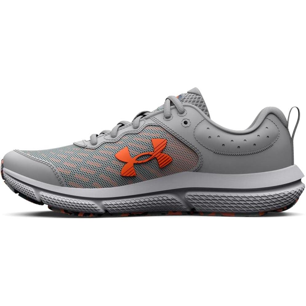 image:imageUnder Armour Boys Grade School Assert 10 Athletic Shoes103 Mod GrayOrange BlastOrange Blast