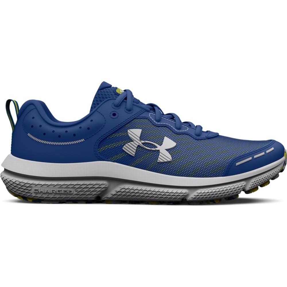 image:imageUnder Armour Boys Grade School Assert 10 Athletic Shoes400 Blue MirageStarfruitHalo Gray