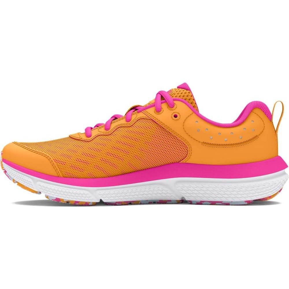 image:imageUnder Armour Boys Grade School Assert 10 Athletic Shoes800 Nova OrangeRebel PinkRebel Pink