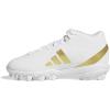 White/Gold Metallic/White