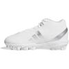 White/Silver Metallic/White