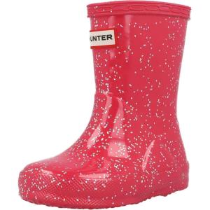 Hunter Girls Original First Classic Giant Glitter Wellington Boots (Toddler/Little Kid)(Thrift)