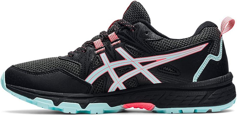 image:imageAsics Womens GelVenture 8 Running ShoesBlackClear Blue