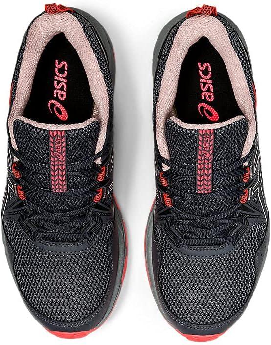 image:imageAsics Womens GelVenture 8 Running ShoesCarrier GreyGinger Peach