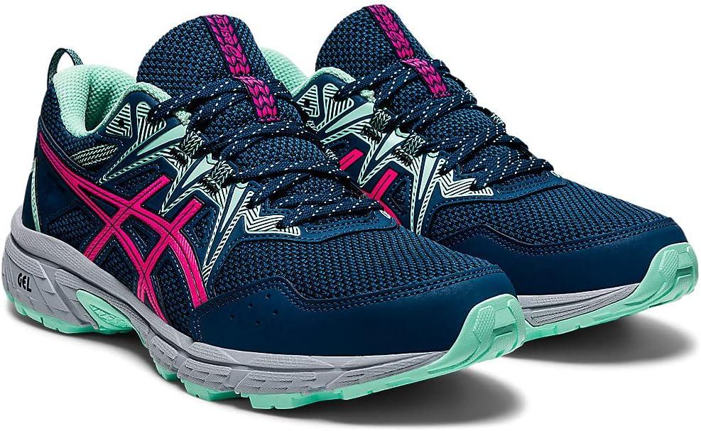 image:imageAsics Womens GelVenture 8 Running ShoesMako BluePink Glow
