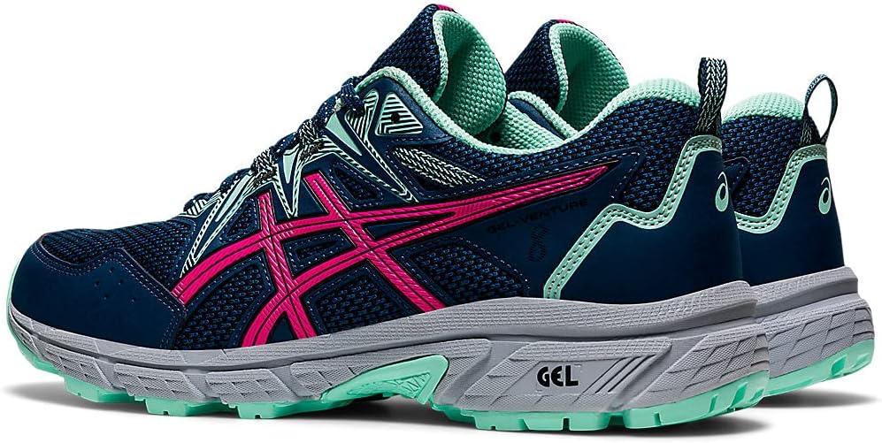 image:imageAsics Womens GelVenture 8 Running ShoesMako BluePink Glow