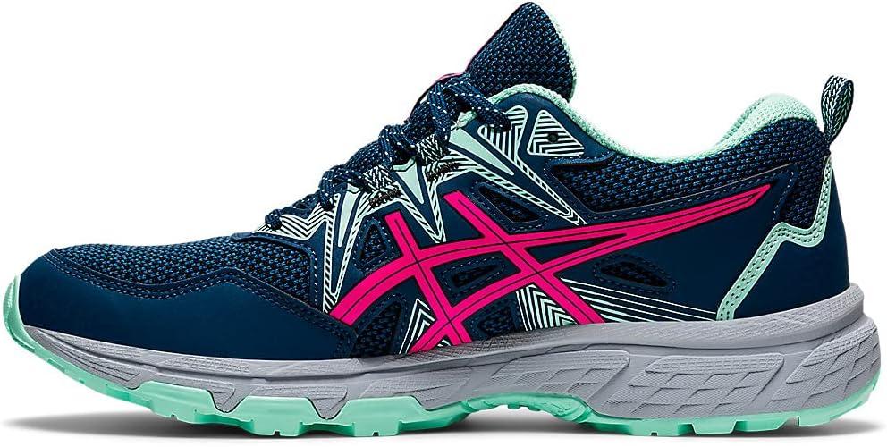 image:imageAsics Womens GelVenture 8 Running ShoesMako BluePink Glow