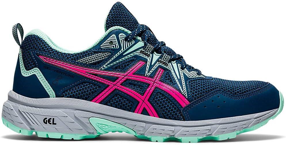 image:imageAsics Womens GelVenture 8 Running ShoesMako BluePink Glow