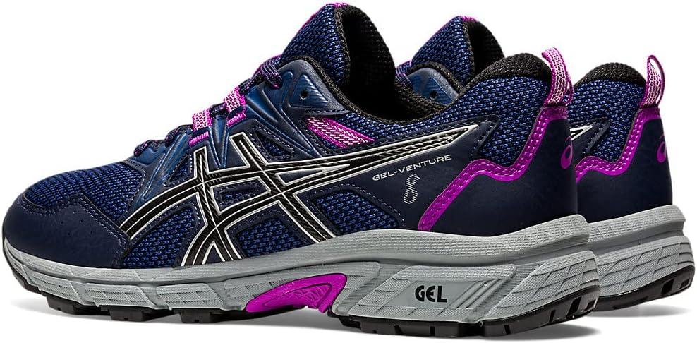 image:imageAsics Womens GelVenture 8 Running ShoesMidnightPure Silver