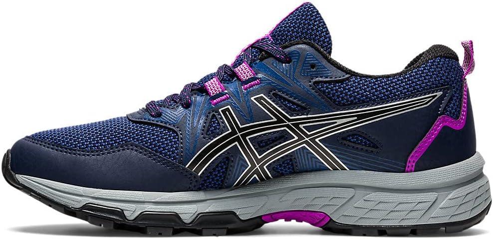 image:imageAsics Womens GelVenture 8 Running ShoesMidnightPure Silver