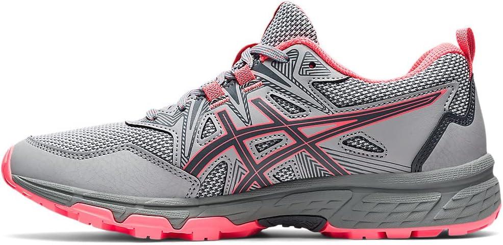 image:imageAsics Womens GelVenture 8 Running ShoesPiedmont GreyBlazing Coral