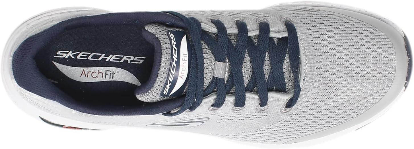 image:imageSkechers Mens Arch Fit OxfordGrayNavy