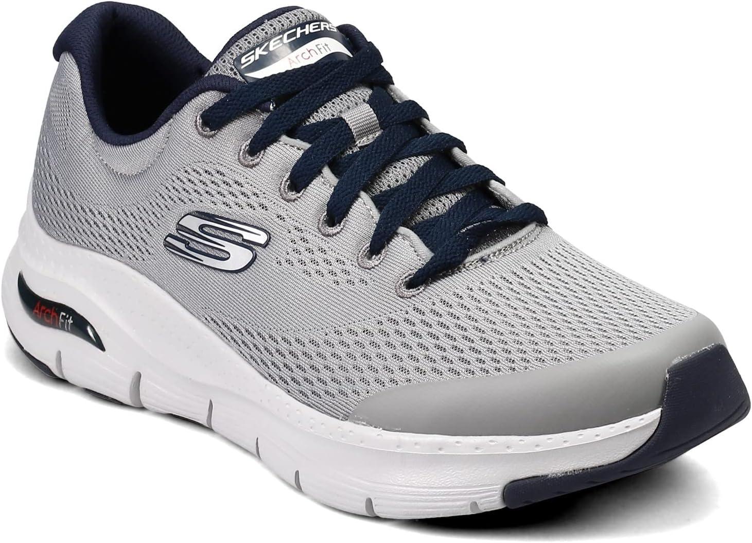 image:imageSkechers Mens Arch Fit OxfordGrayNavy