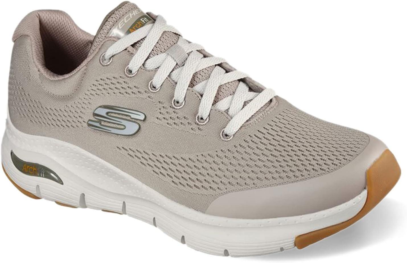 image:imageSkechers Mens Arch Fit OxfordTaupe Textile Synthetic Trim