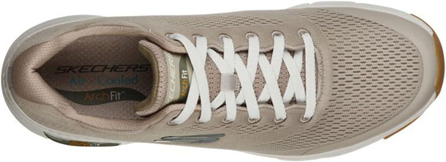 image:imageSkechers Mens Arch Fit OxfordTaupe Textile Synthetic Trim