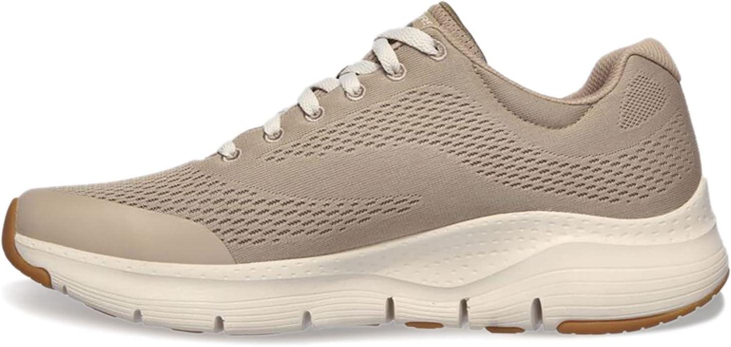 image:imageSkechers Mens Arch Fit OxfordTaupe Textile Synthetic Trim