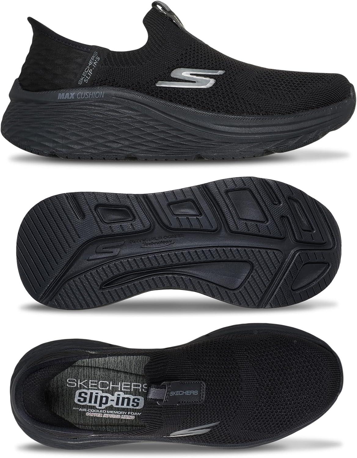 image:imageSkechers Womens Max Cushioning Elite 20 Eternal TrainersBlack