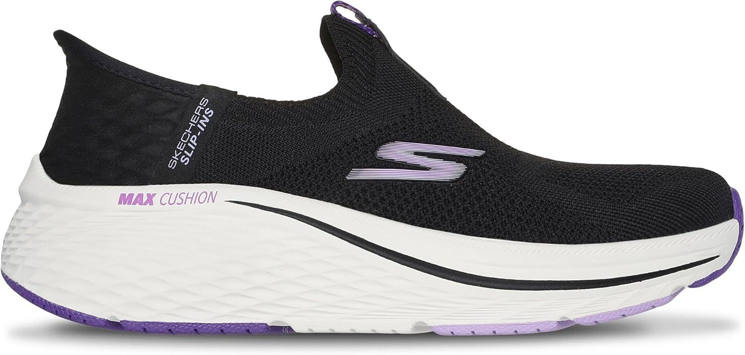 image:imageSkechers Womens Max Cushioning Elite 20 Eternal TrainersBlackPurple