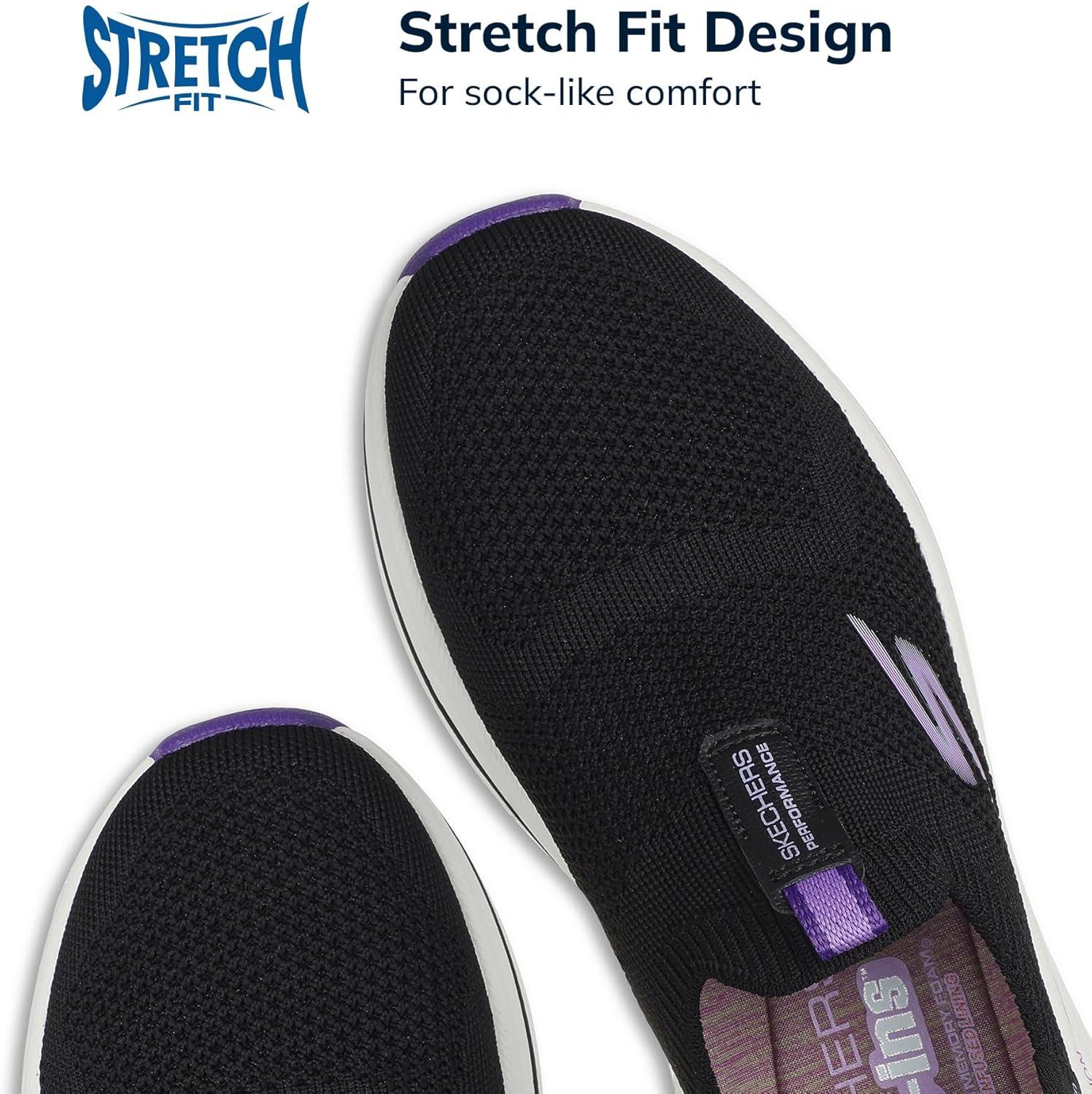 image:imageSkechers Womens Max Cushioning Elite 20 Eternal TrainersBlackPurple