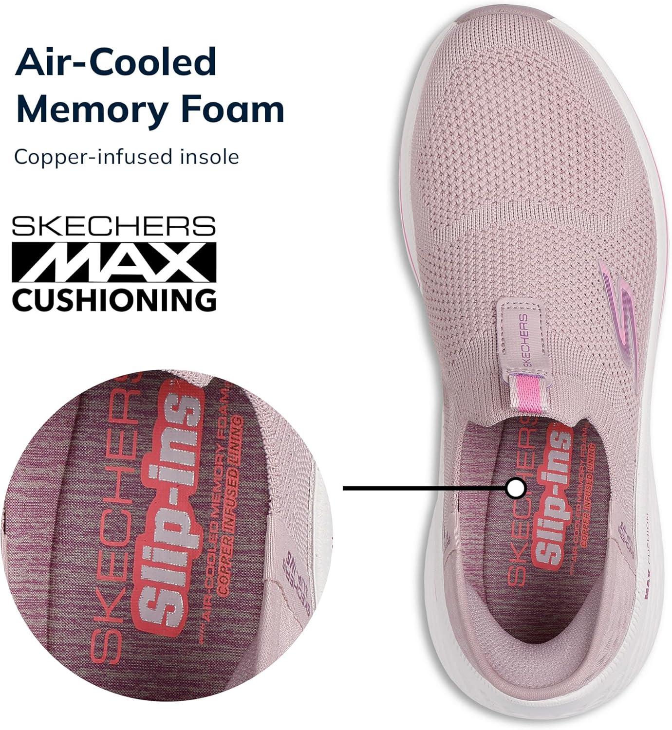 image:imageSkechers Womens Max Cushioning Elite 20 Eternal TrainersMauve