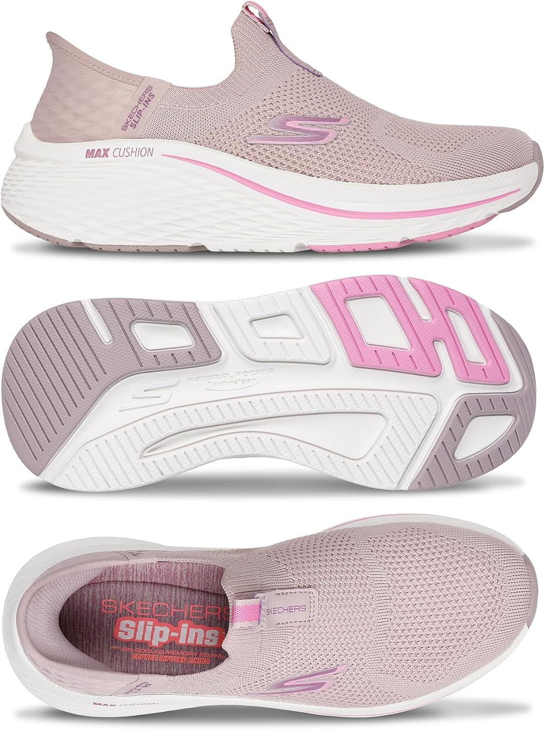 image:imageSkechers Womens Max Cushioning Elite 20 Eternal TrainersMauve