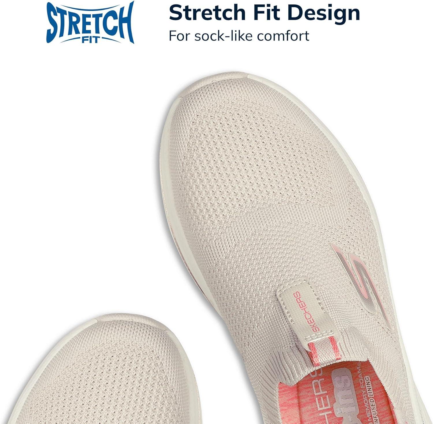 image:imageSkechers Womens Max Cushioning Elite 20 Eternal TrainersNaturalPink