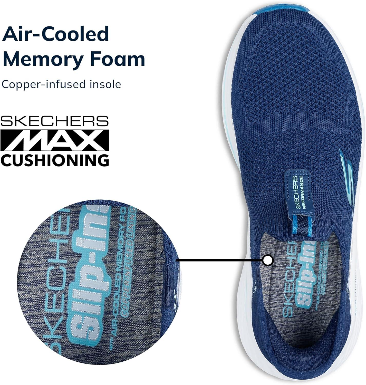 image:imageSkechers Womens Max Cushioning Elite 20 Eternal TrainersNavyBlue